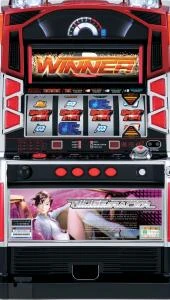 パチスロリッジレーサーの実機画像