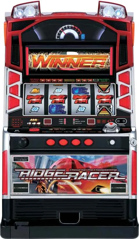 パチスロリッジレーサー２の実機画像