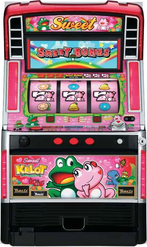 パチスロ「ケロット」～スウィートＶｅｒ．～の実機画像