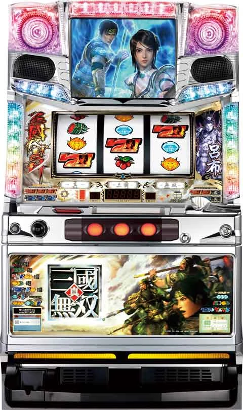 パチスロ真・三國無双の実機画像