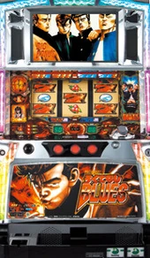 パチスロろくでなしＢＬＵＥＳの実機画像