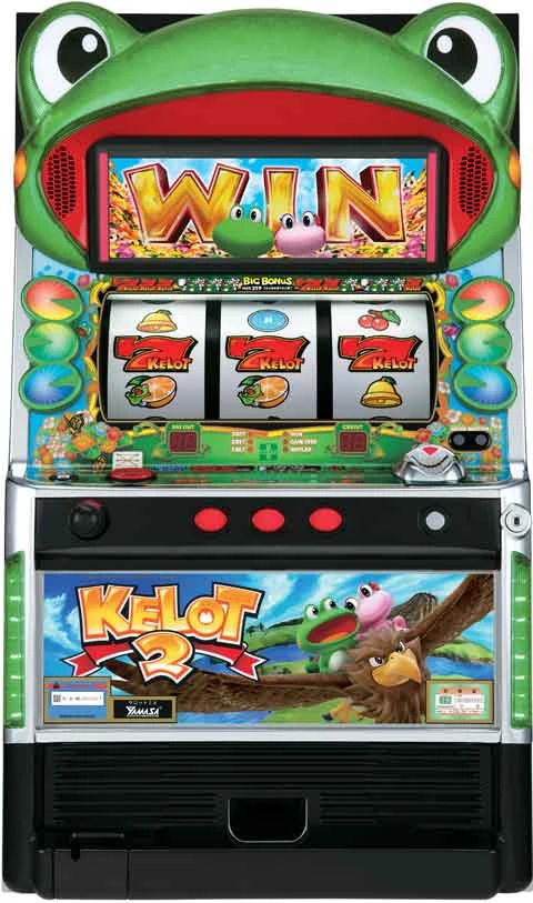 パチスロ「ケロット２」の実機画像