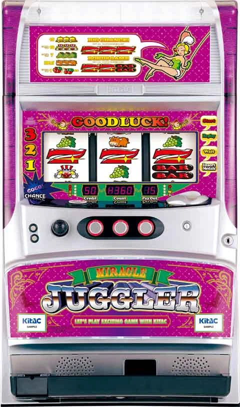 ミラクルジャグラーＫの実機画像
