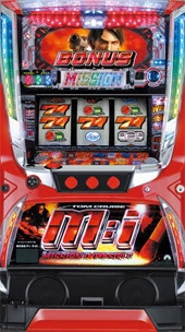 パチスロ　ミッションインポッシブルの実機画像