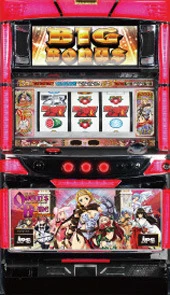 パチスロ　クイーンズブレイド　流浪の戦士の実機画像