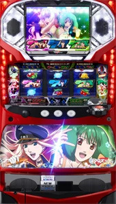 パチスロ　マクロスフロンティア　はじまりの歌、銀河に響け！の実機画像