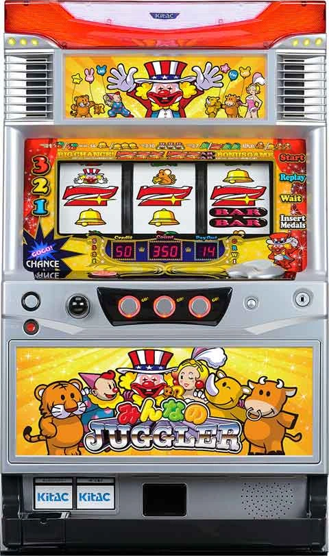 みんなのジャグラーの実機画像