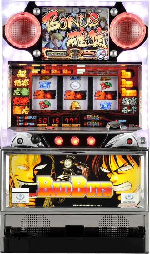パチスロＢＡＤＢＯＹＳの実機画像