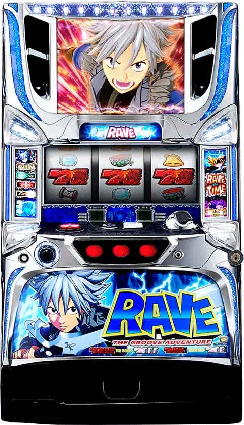 パチスロＲＡＶＥ～エンドレスラッシュ～の実機画像