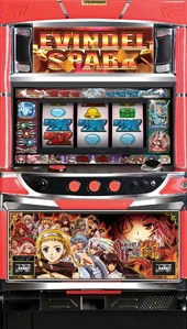 パチスロ　クイーンズブレイド２　玉座を継ぐ者　バトルバージョンの実機画像