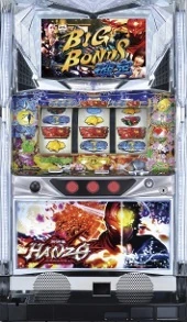 パチスロ御伽屋ＨＡＮＺＯの実機画像