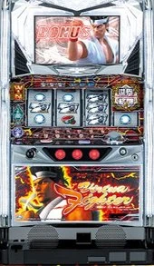 パチスロ　バーチャファイターの実機画像