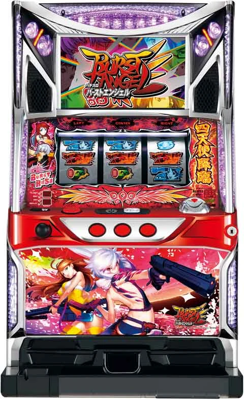 パチスロ　バーストエンジェルの実機画像