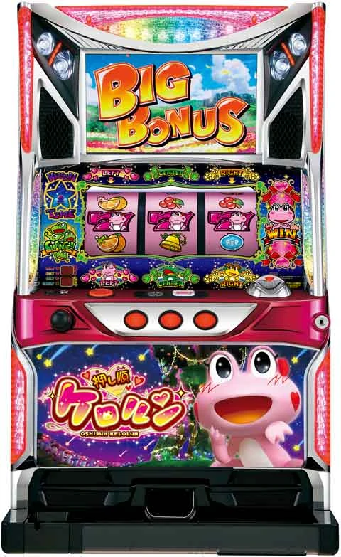押し順ケロルンの実機画像