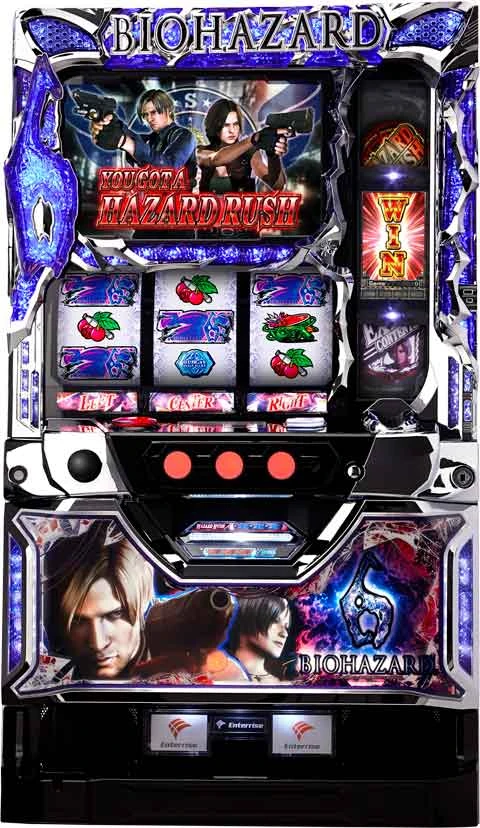 パチスロ　バイオハザード６の実機画像