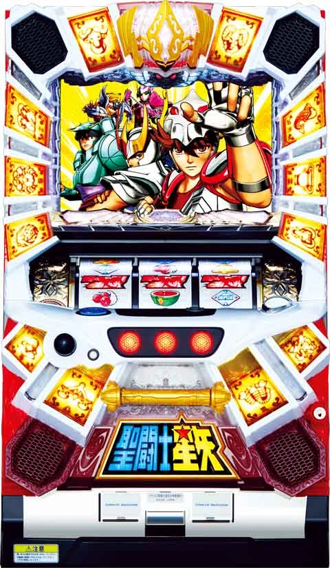 パチスロ聖闘士星矢～女神聖戦～の実機画像