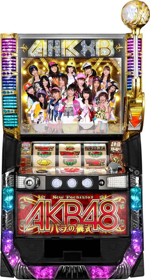 ぱちスロＡＫＢ４８　バラの儀式の実機画像