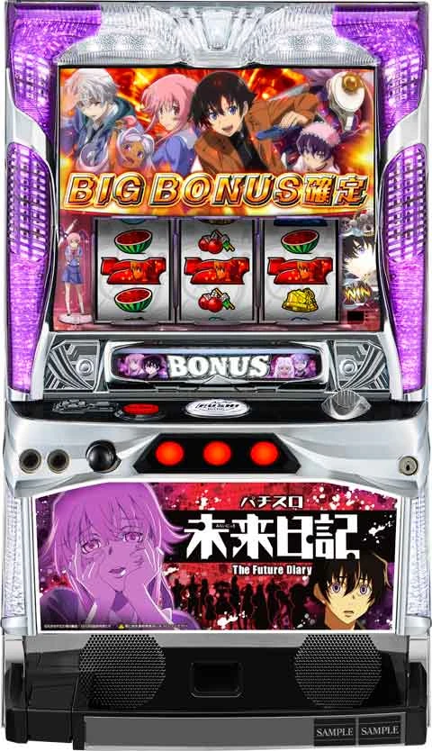 パチスロ未来日記の実機画像
