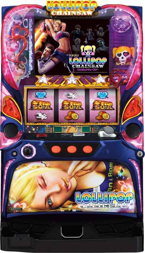 パチスロ　ロリポップチェーンソーの実機画像