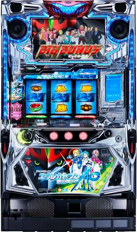 パチスロ　エウレカセブンＡＯの実機画像