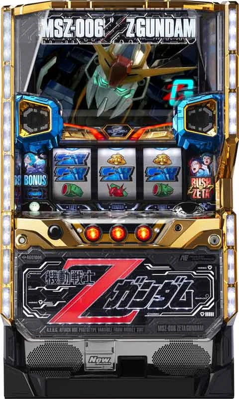 パチスロ　機動戦士Ｚガンダムの実機画像
