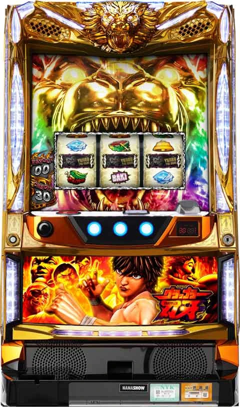 パチスロ　グラップラー刃牙Ｎの実機画像