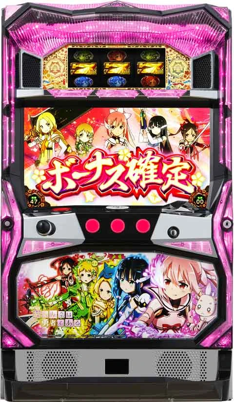パチスロ　結城友奈は勇者であるの実機画像