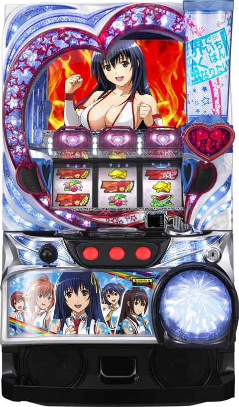パチスロ　世界でいちばん強くなりたい！の実機画像