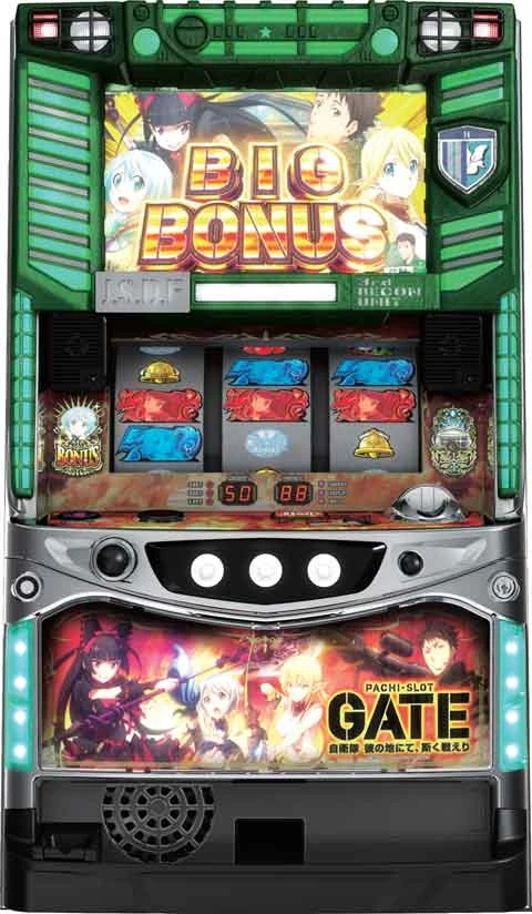 パチスロ　ＧＡＴＥの実機画像