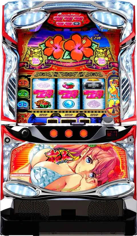 パチスロ　花人‐はなんちゅ‐の実機画像