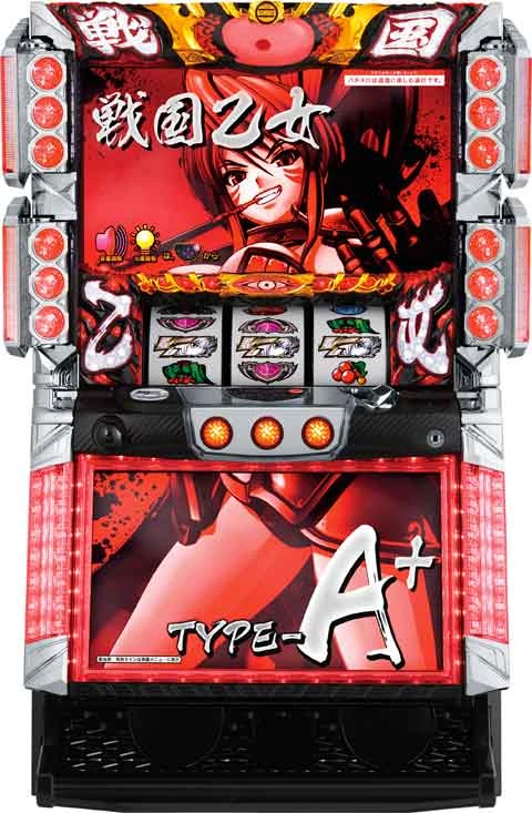パチスロ　戦国乙女　ＴＹＰＥ‐Ａ＋の実機画像