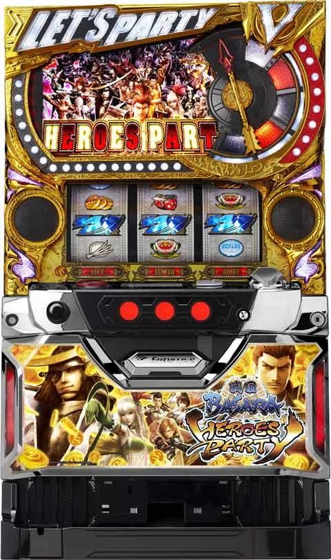戦国ＢＡＳＡＲＡ　ＨＥＲＯＥＳ　ＰＡＲＴＹの実機画像