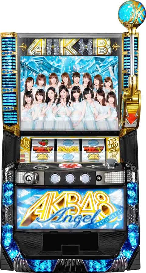 ぱちスロＡＫＢ４８　エンジェルの実機画像