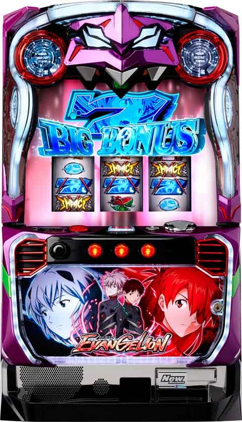 パチスロ　ヱヴァンゲリヲン　ＡＴ７７７の実機画像