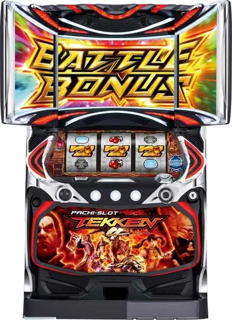 パチスロ鉄拳４の実機画像