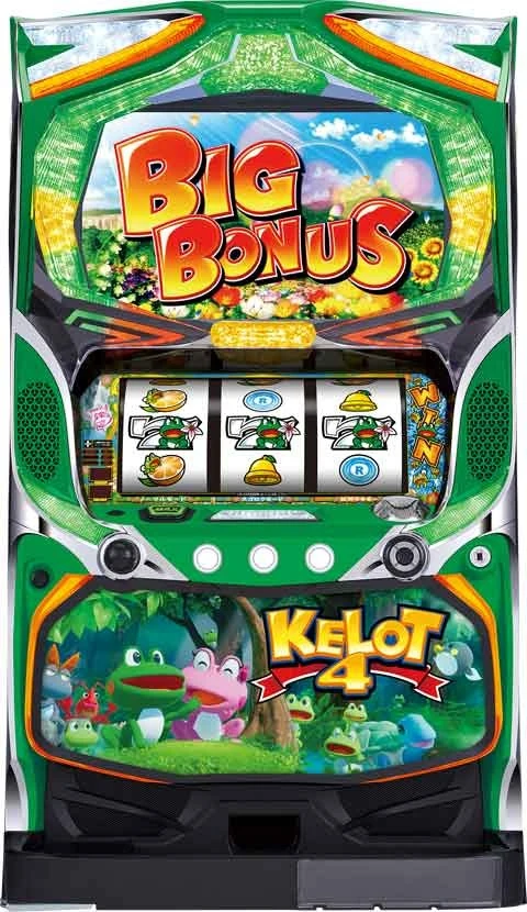 パチスロ　ケロット４の実機画像