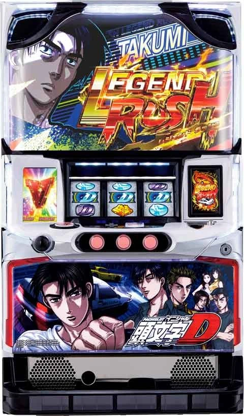 パチスロ頭文字Ｄの実機画像