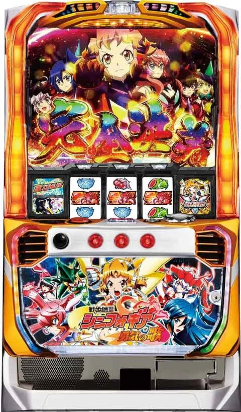 パチスロ戦姫絶唱シンフォギア　勇気の歌の実機画像
