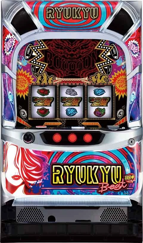 パチスロＲＹＵＫＹＵ　ＢＥＡＴ‐３０の実機画像