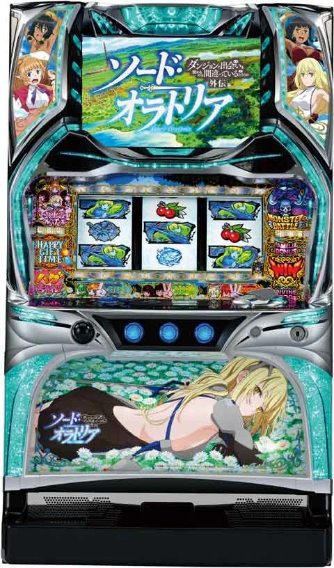 パチスロ　ダンまち外伝　ソード・オラトリアの実機画像