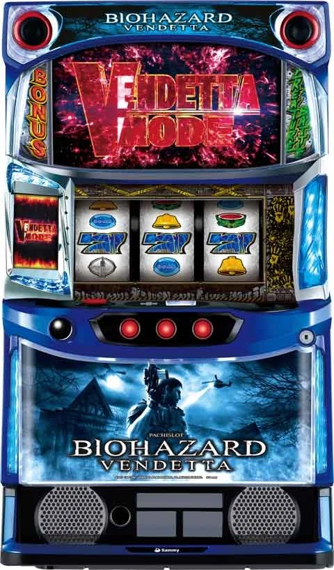 スマスロ　バイオハザード：ヴェンデッタの実機画像