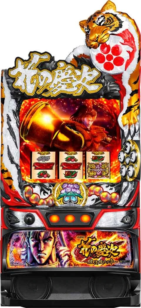 パチスロ花の慶次～佐渡攻めの章～の実機画像