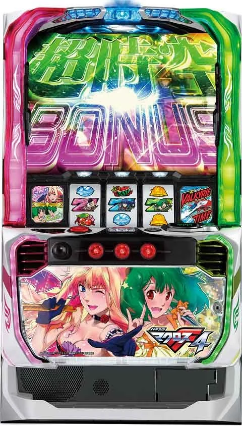 Ｌパチスロ　マクロスフロンティア４の実機画像
