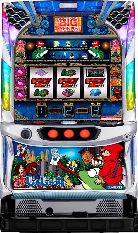 ＳＬＯＴ忍者じゃじゃ丸くんの実機画像