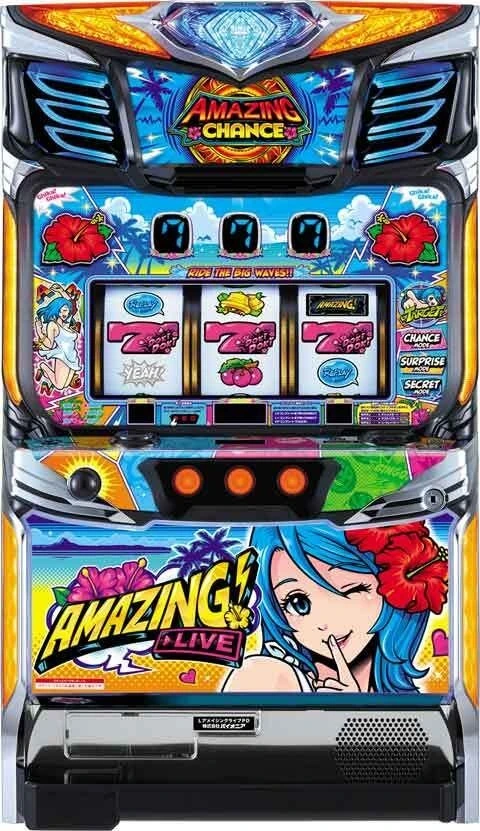 スマート沖スロ　アメイジングライブの実機画像