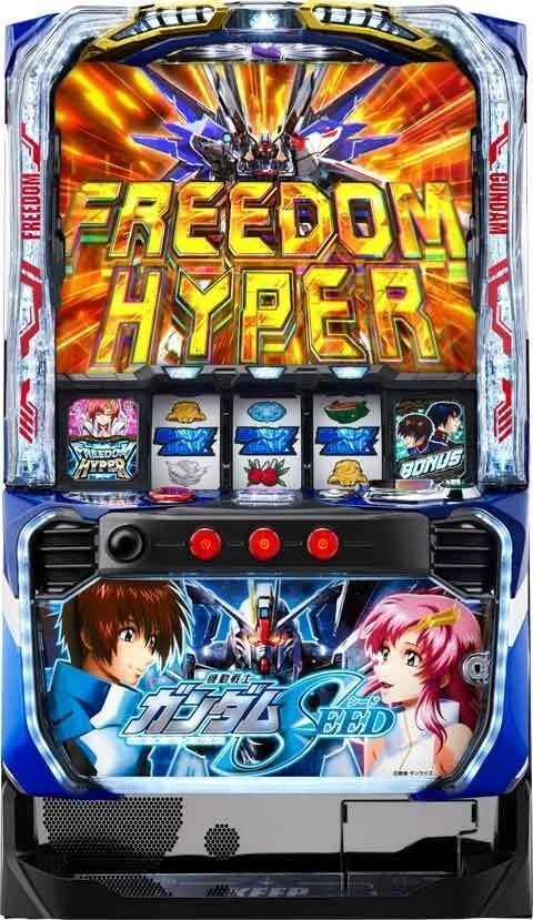Ｌパチスロ　機動戦士ガンダムＳＥＥＤの実機画像