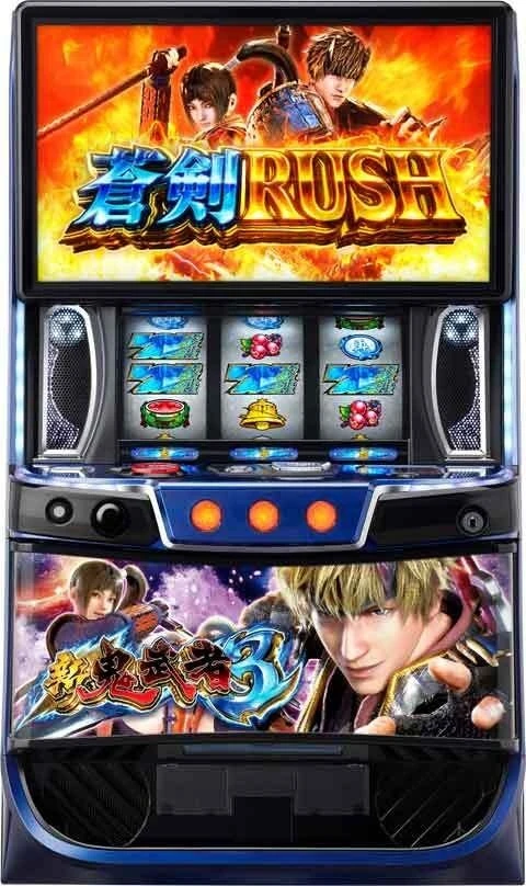 スマスロ　新鬼武者３の実機画像