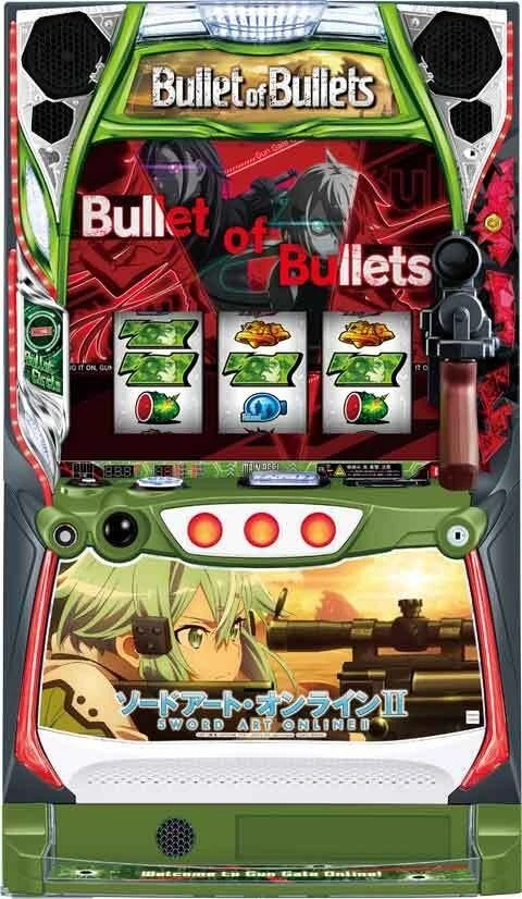スロット　ソードアート・オンラインＩＩの実機画像
