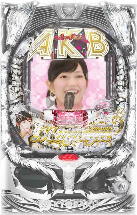 ＣＲぱちんこＡＫＢ４８ バラの儀式 Ｓｗｅｅｔ まゆゆＶｅｒｓｉｏｎの実機画像