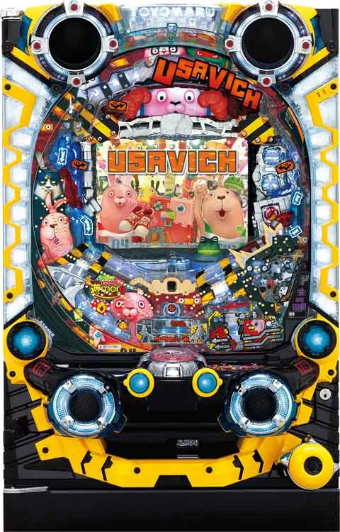 ＣＲウサビッチ パチンコの時間９９ＶＣの実機画像